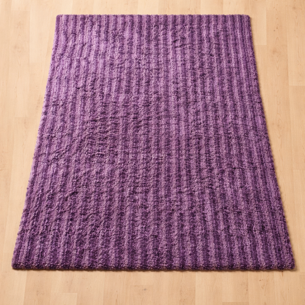 Alfombra Shagg Purple Row