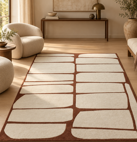 Alfombra Terracota