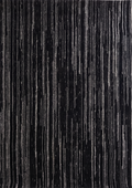 alfombra de lana color negro y gris jaspeado